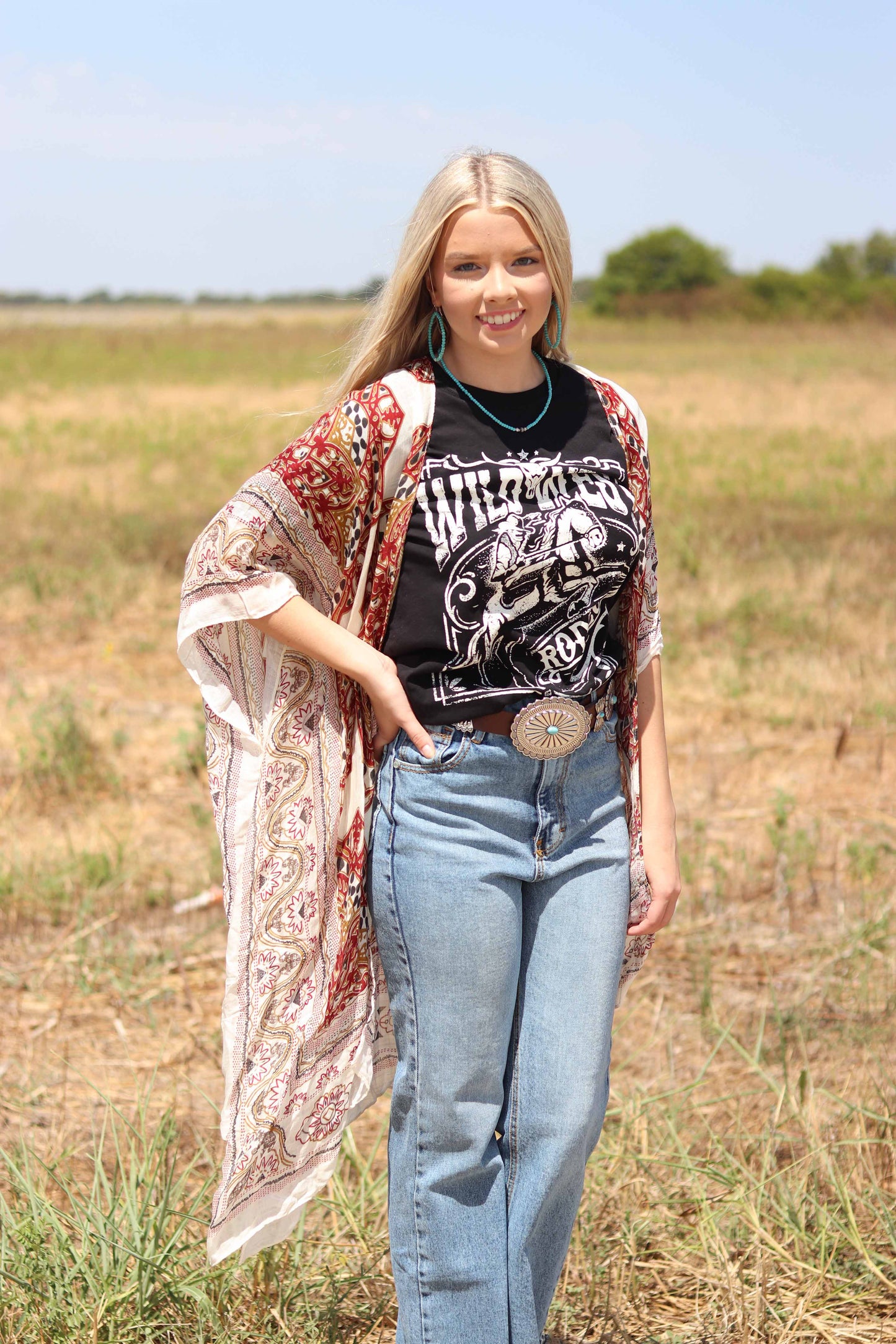 Savannah Short Sleeve Kimono