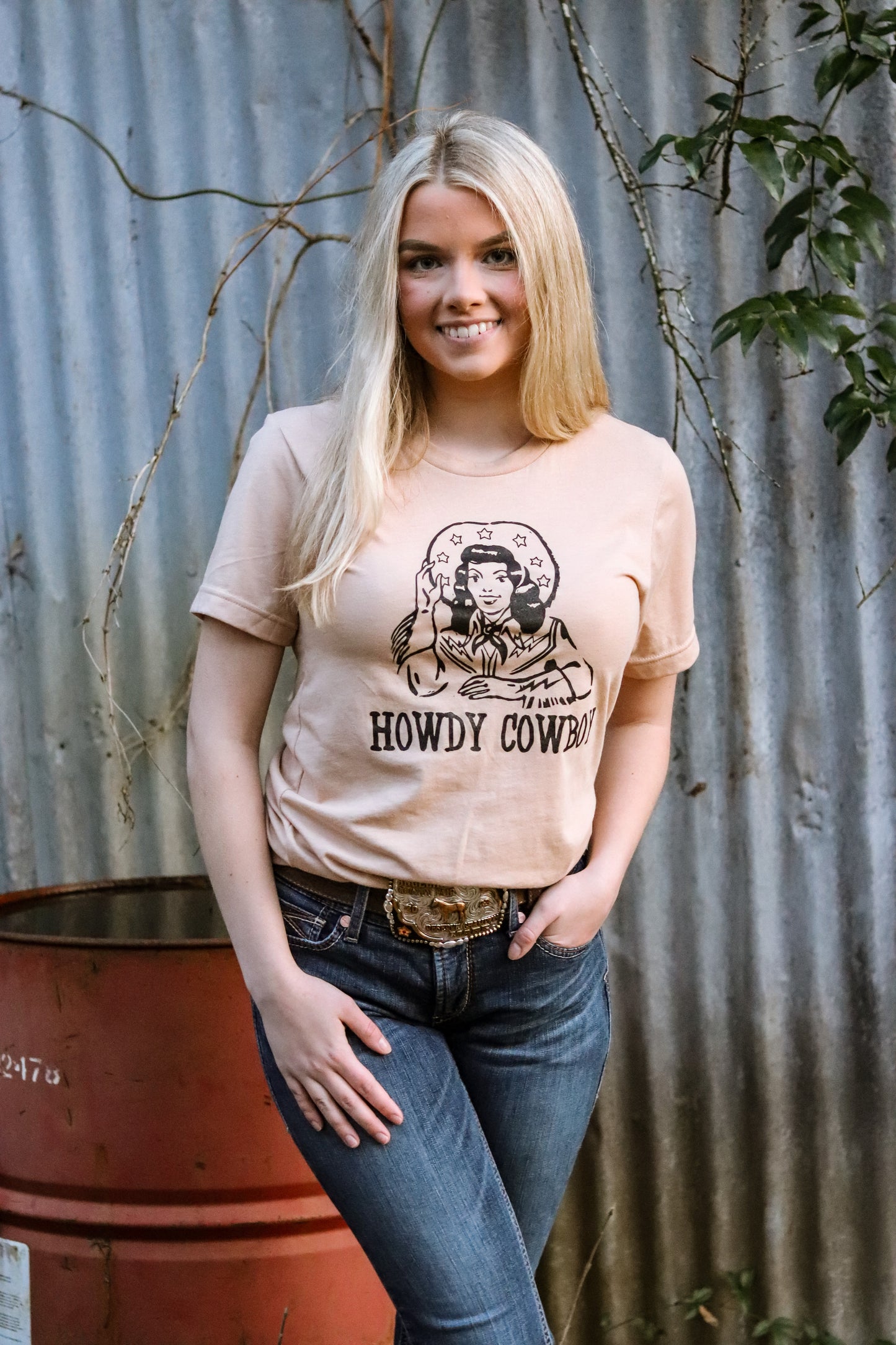 Howdy Cowboy Graphic Tee