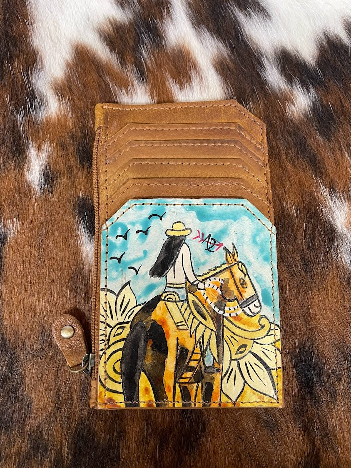 Cowgirl Card Holder