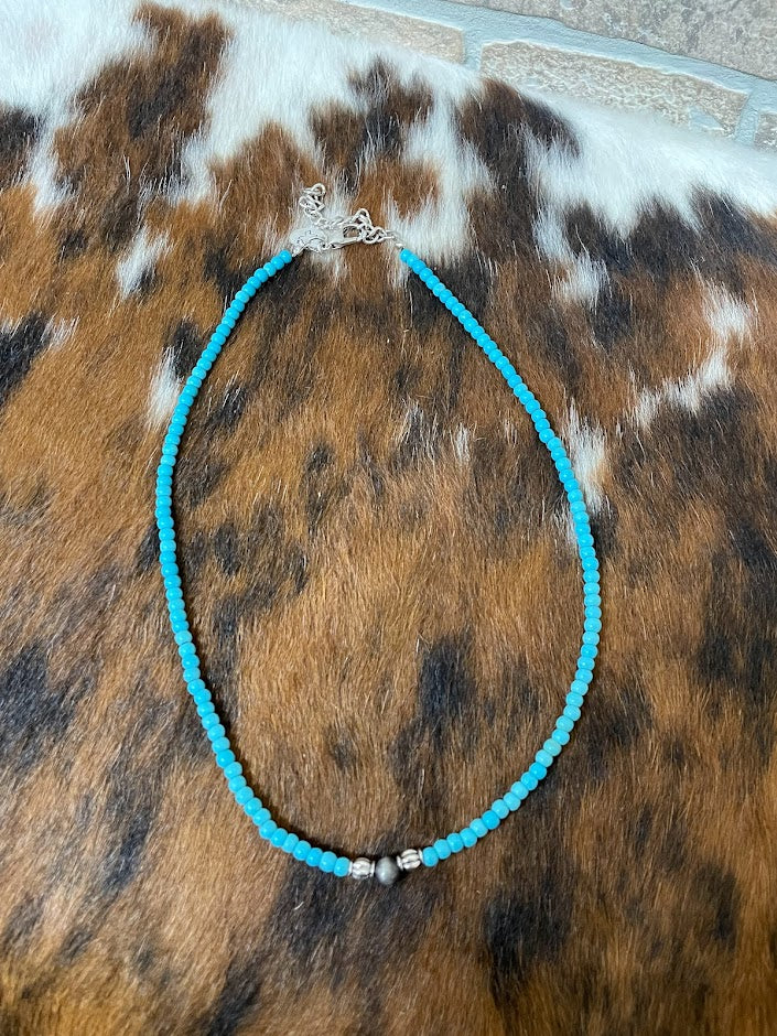 Turquoise Short Necklace