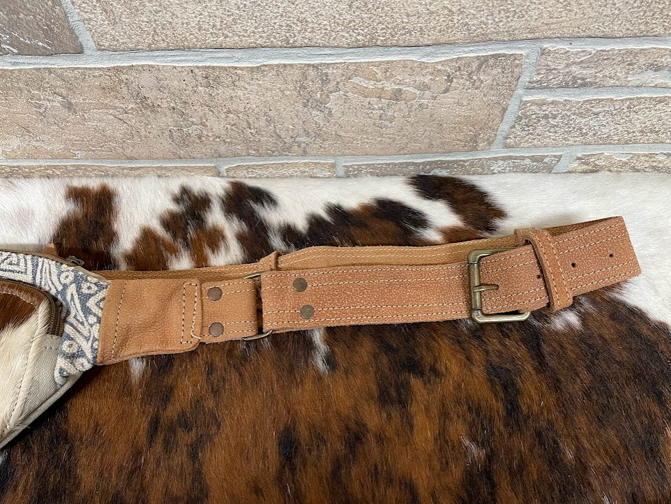 Cowhide Leather Crossbody Bag