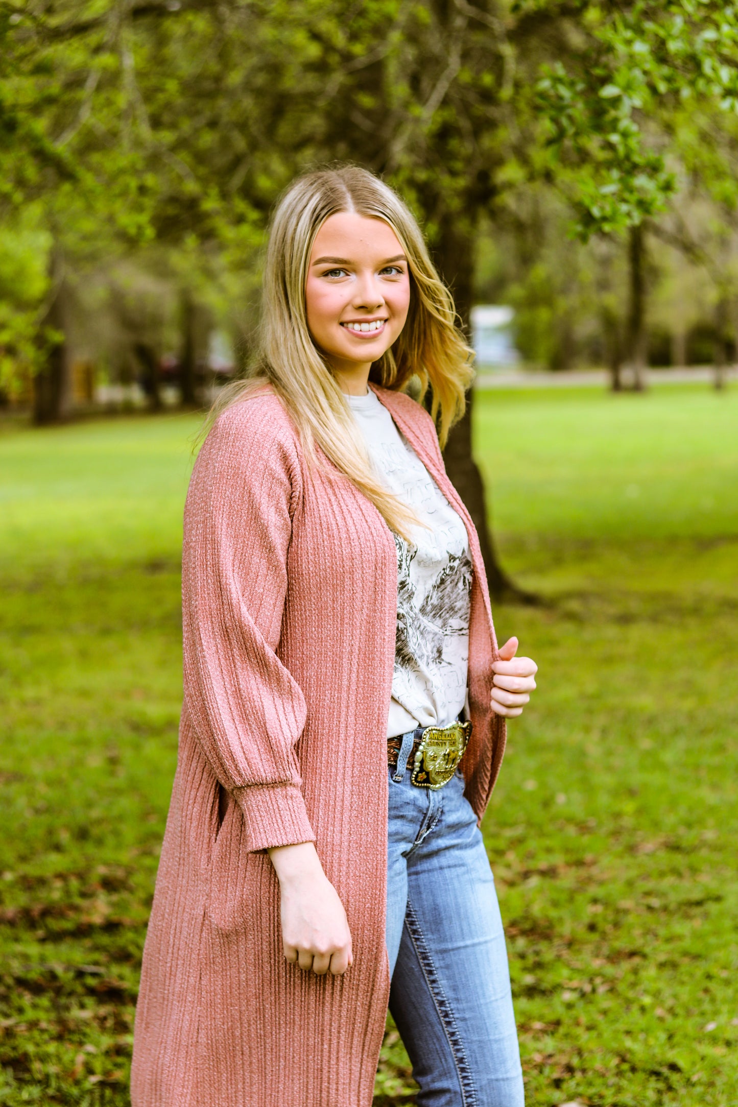 Macaron Pleated cardigan