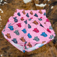 Pink Cowboy Hat Shorts