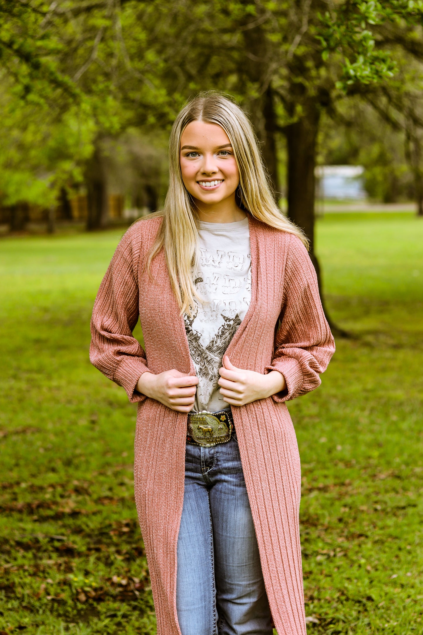 Macaron Pleated cardigan