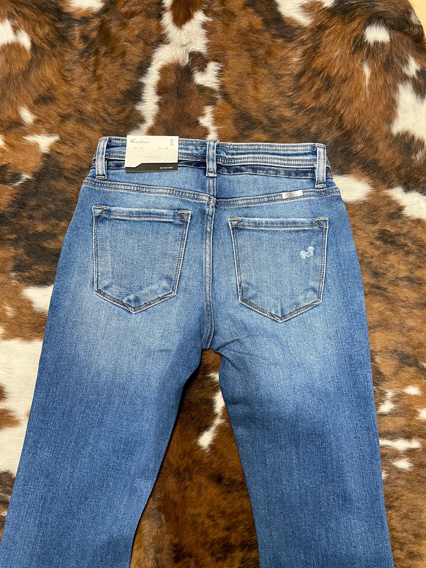 KanCan Midrise Boot Cut Jeans